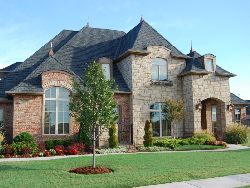Heritage brick grey mortar, view 3
