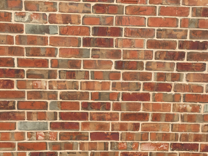 Heritage brick white mortar, view 5
