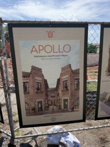 Rendering of The Townsend pocket neighborhood development in downtown Edmond, Oklahoma