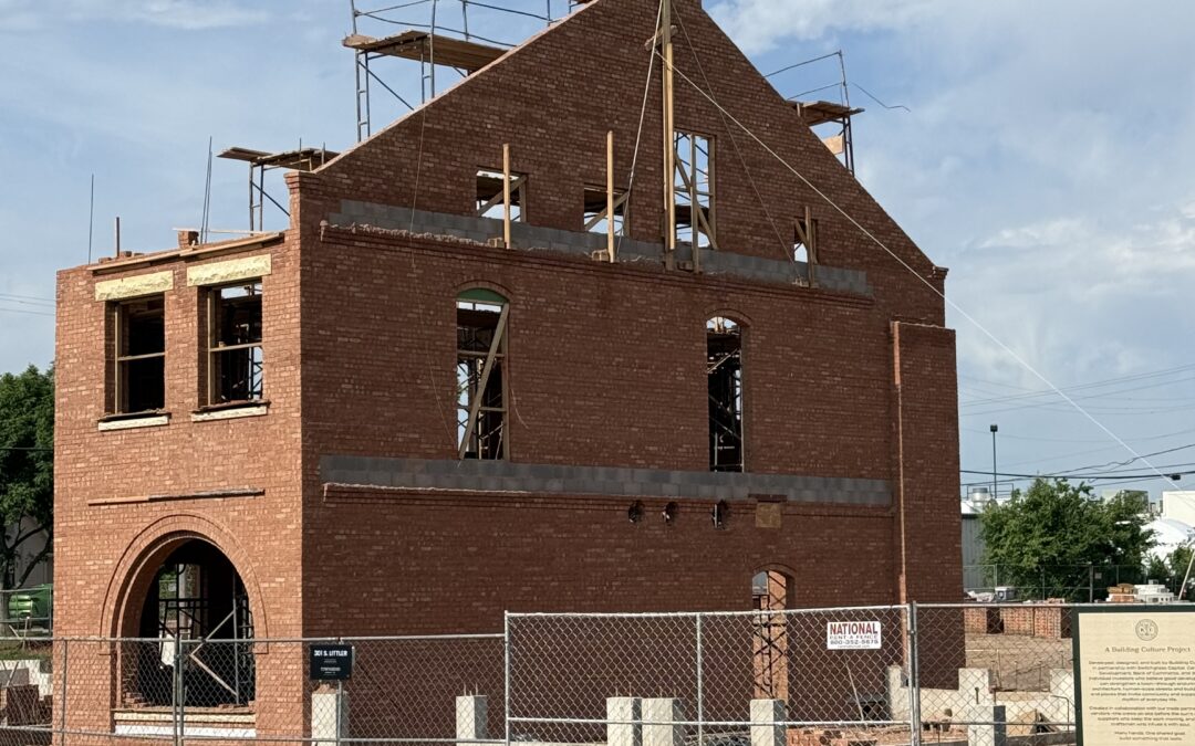 The Townsend Construction Update: Structural Brick Progress in Downtown Edmond